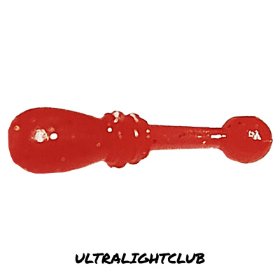 Слаг Ultralightclub Baits 0,8" (019 красный)