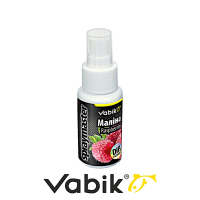 Аттрактант рыболовный Vabik Spray Master (малина)