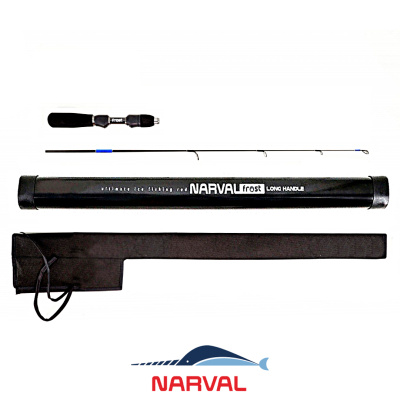 Удочка зима Narval Frost Ice Rod Long Handle Gen.2 (NFRFL2-76ML, от  5гр. синий тубус)