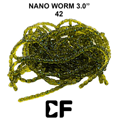 Червь CF Nano worm 3.0" (86-90-42-6  Кальмар)