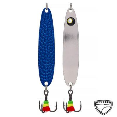 Блесна Condor Судачья 5813 65 (AgB серебро с глазом прыщ синий)