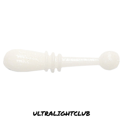 Слаг Ultralightclub Baits 0,8" (012 белый)