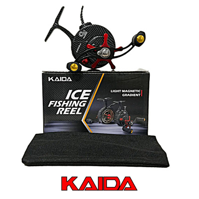 Катушка зимняя Kaida EUR60-A (EUR-60L-A, 3.5:1, 3+1bb, 215гр.левая)