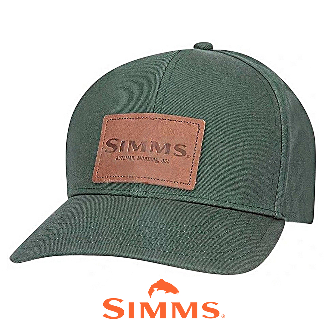 Кепка Simms Leather Patch Cap (Foliage) 00