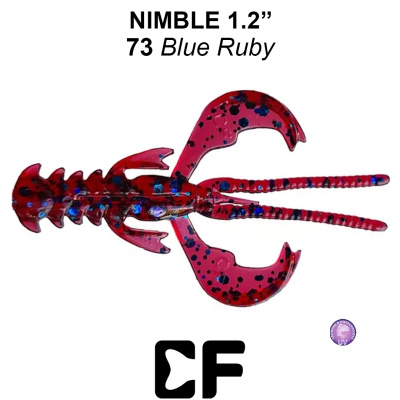 Рак CF Nimble 1.2" (76-30-73-6 UV blue ruby Кальмар)