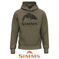 Толстовка Simms Wood Trout Fill Hoody (Forest) 00