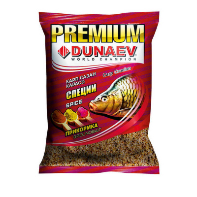 Прикормка Dunaev Premium (карп сазан специи)