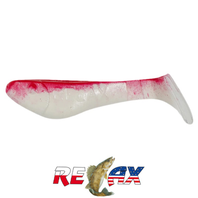 Виброхвост Relax Kopyto 1.0" Standart (S003 red white)