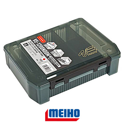 Коробка Meiho Versus VS-1200NDDM (255×190×60мм, 1-5отд.+4пер.black)