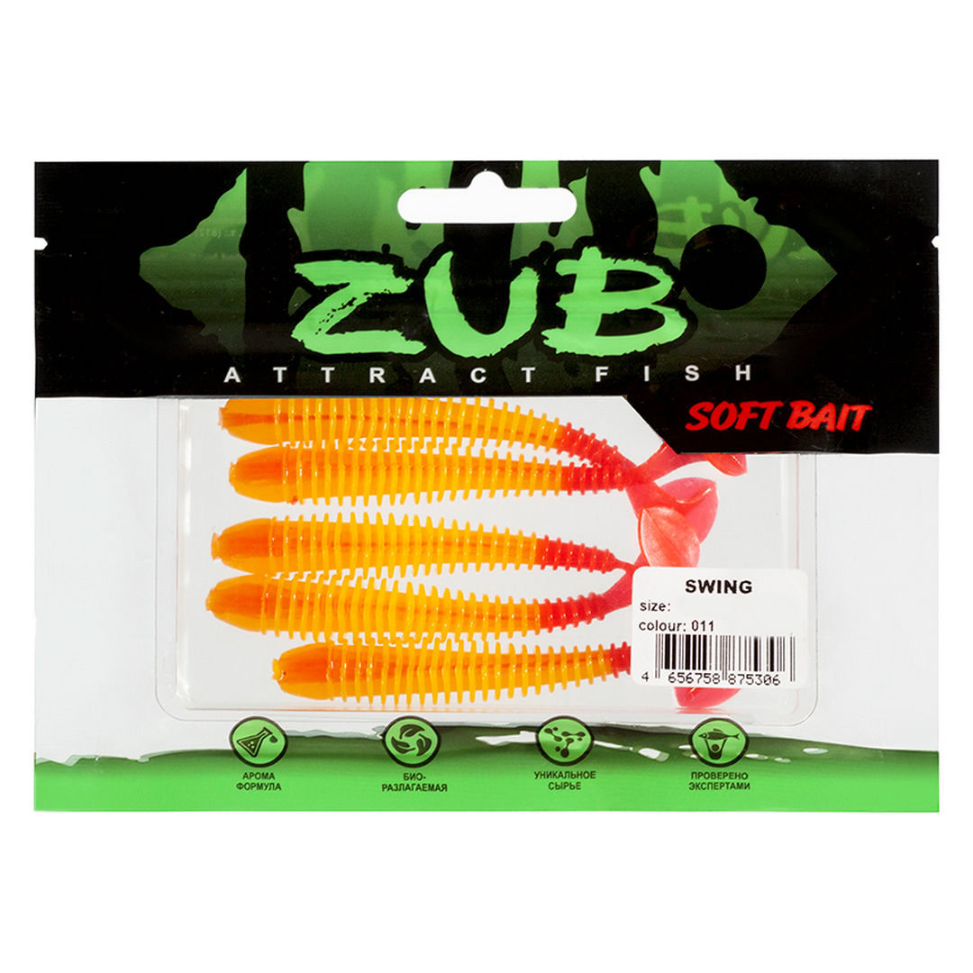 Твистер ZUB Swing 3,4-4,7 011 01