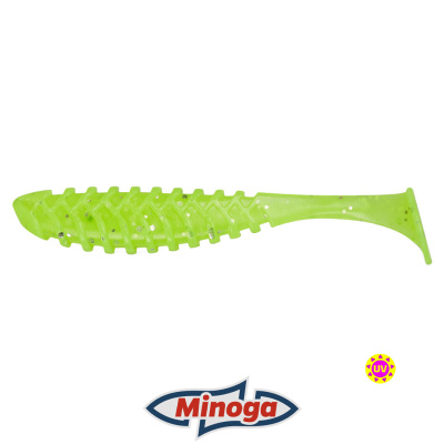 Виброхвост Minoga Cooper 3.0" (024 UV лимон)