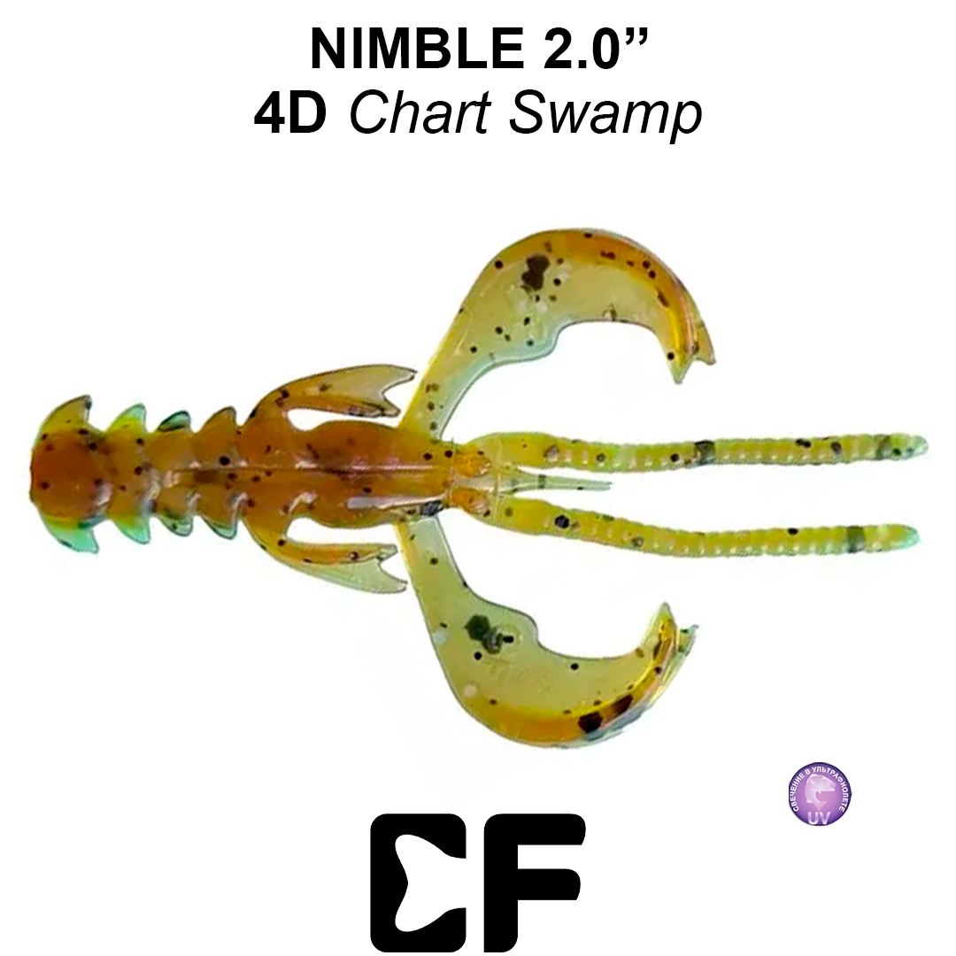 Рак Crazy Fish Nimble 2.0 плавающие 4d 0