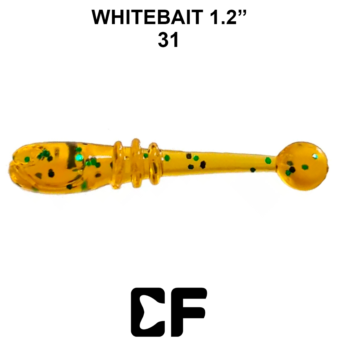 Слаг Crazy Fish Whitebait 1.2 31 0