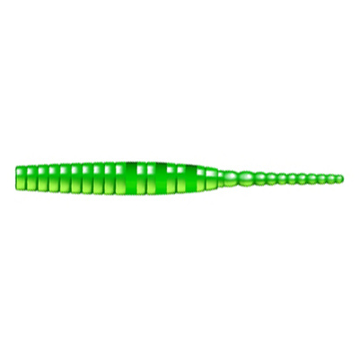Червь ZUB Crazy Leech 2.0" (401 зеленый)