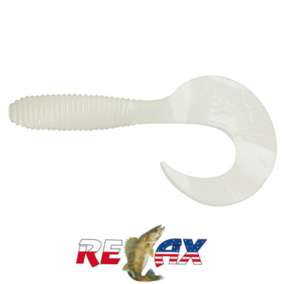 Твистер Relax 4.0" Standart (TS001 white)