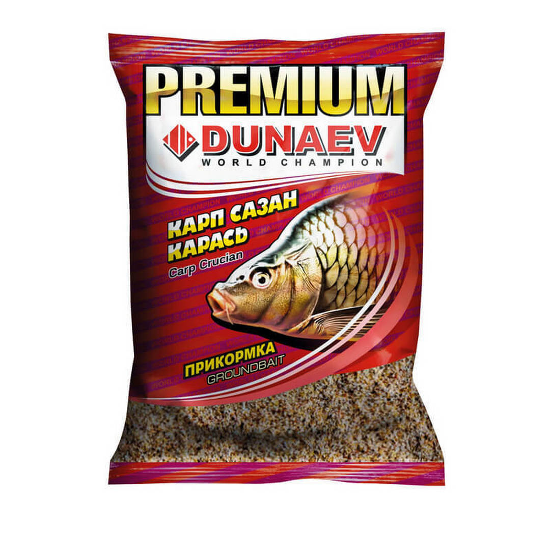 Прикормка Dunaev Premium Карп-Сазан-Мед-Красная