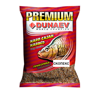 Прикормка Dunaev Premium (карп сазан скопекс)