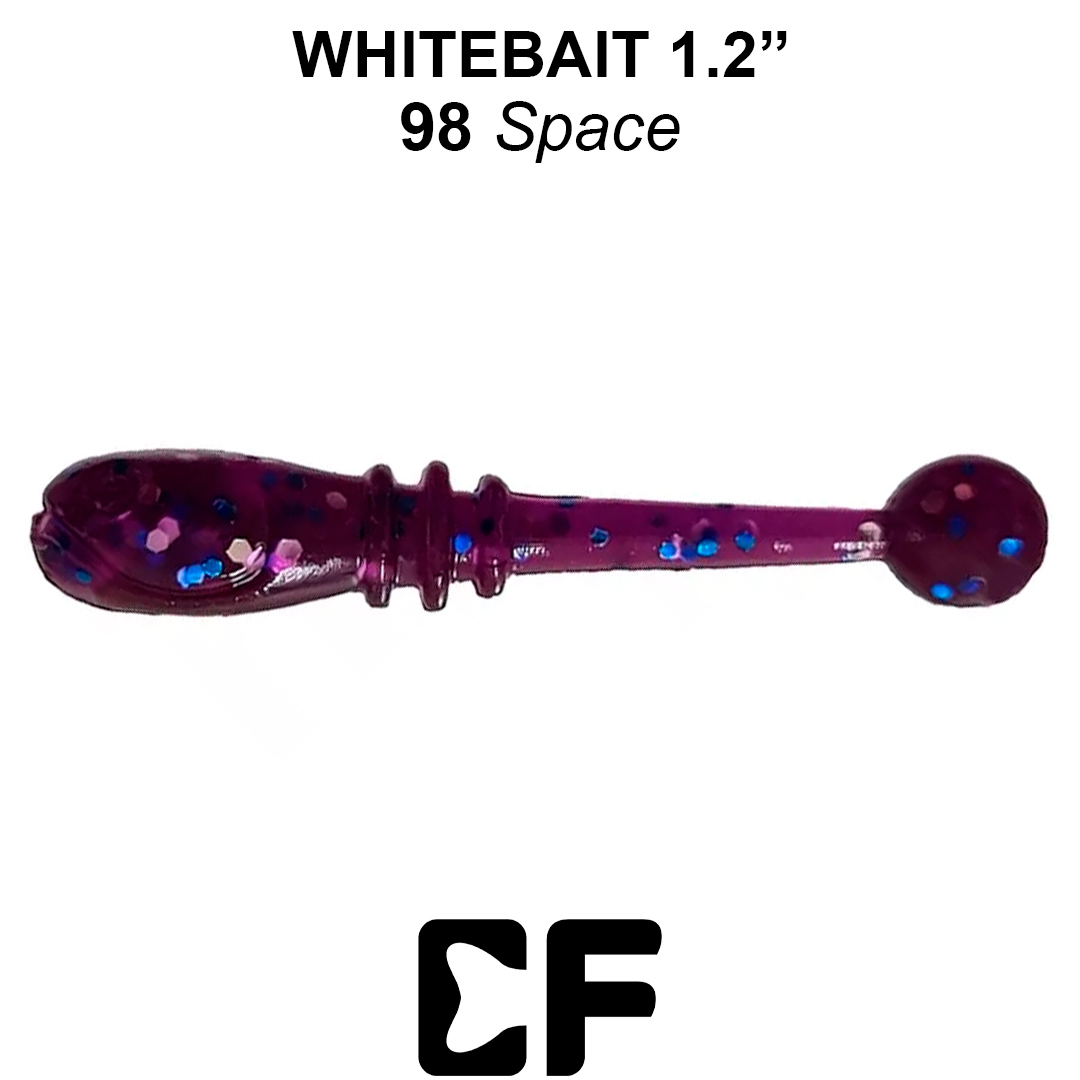 Слаг Crazy Fish Whitebait 1.2 98 0