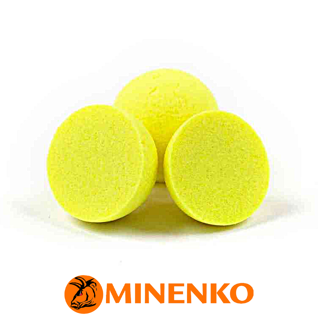 Бойлы Minenko Pop-Up плавающие 10мм (Pineapple Fluo) 02