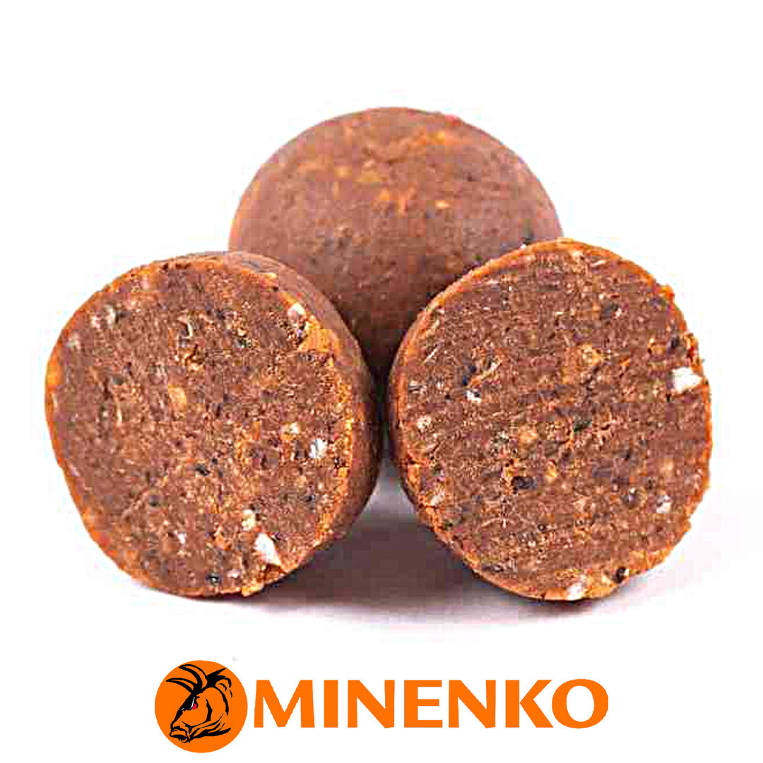Бойлы Minenko Soluble пылящие насадочные 14мм (Tutti Frutti) 04