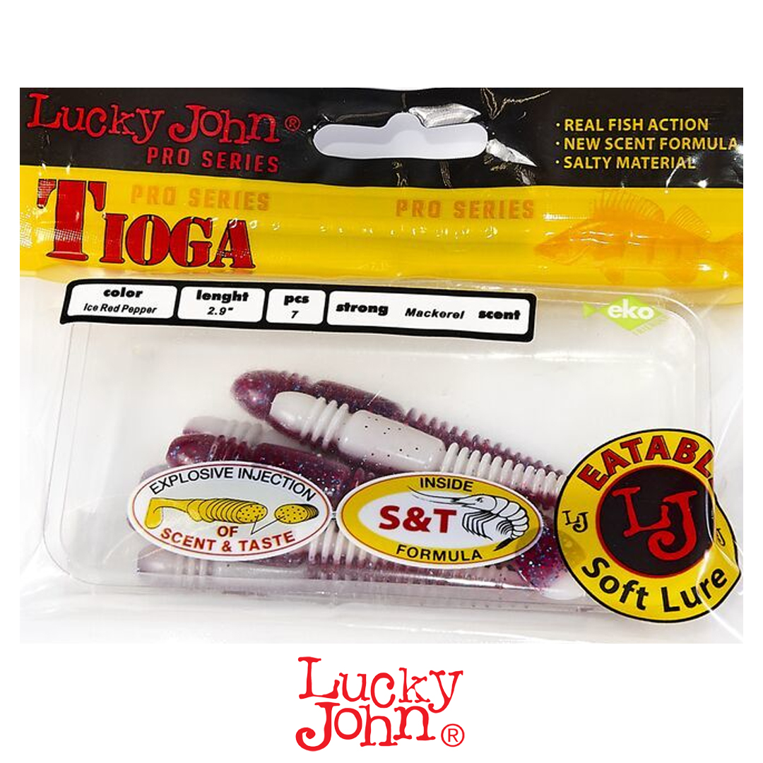 Виброхвост Lucky John Tioga 2.9 T68 1
