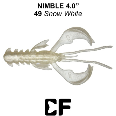 Рак CF Nimble 4.0" (43-100-49-6 snow white Кальмар)