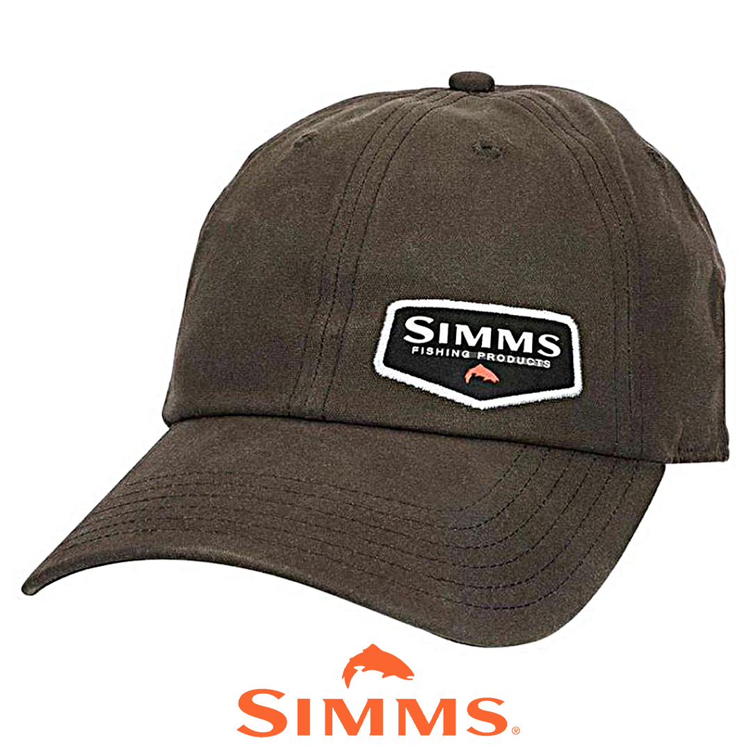 Кепка Simms Oil Cloth Cap (Coffee) 00