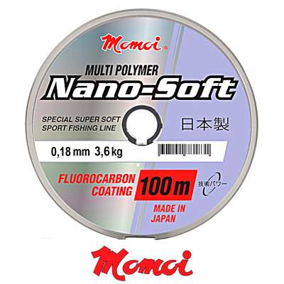 Леска Momoi Hameleon Nano-Soft FC 100м (0,18, 3,6кг)
