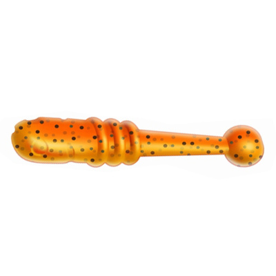Слаг ZUB Klop 0.75" (250 морковный с блестками)