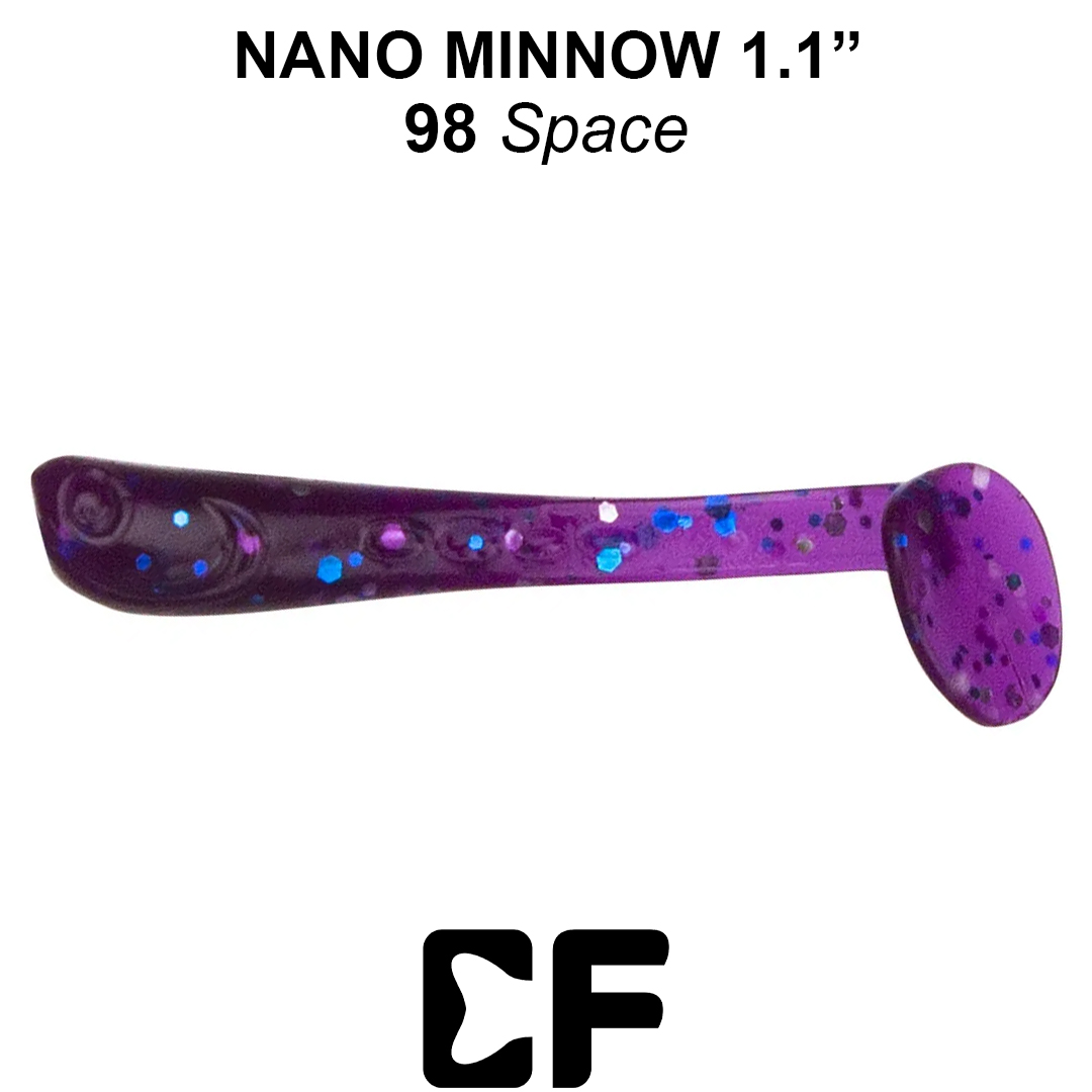 Виброхвост Crazy Fish Nano Minnow 1.1 98 6 0