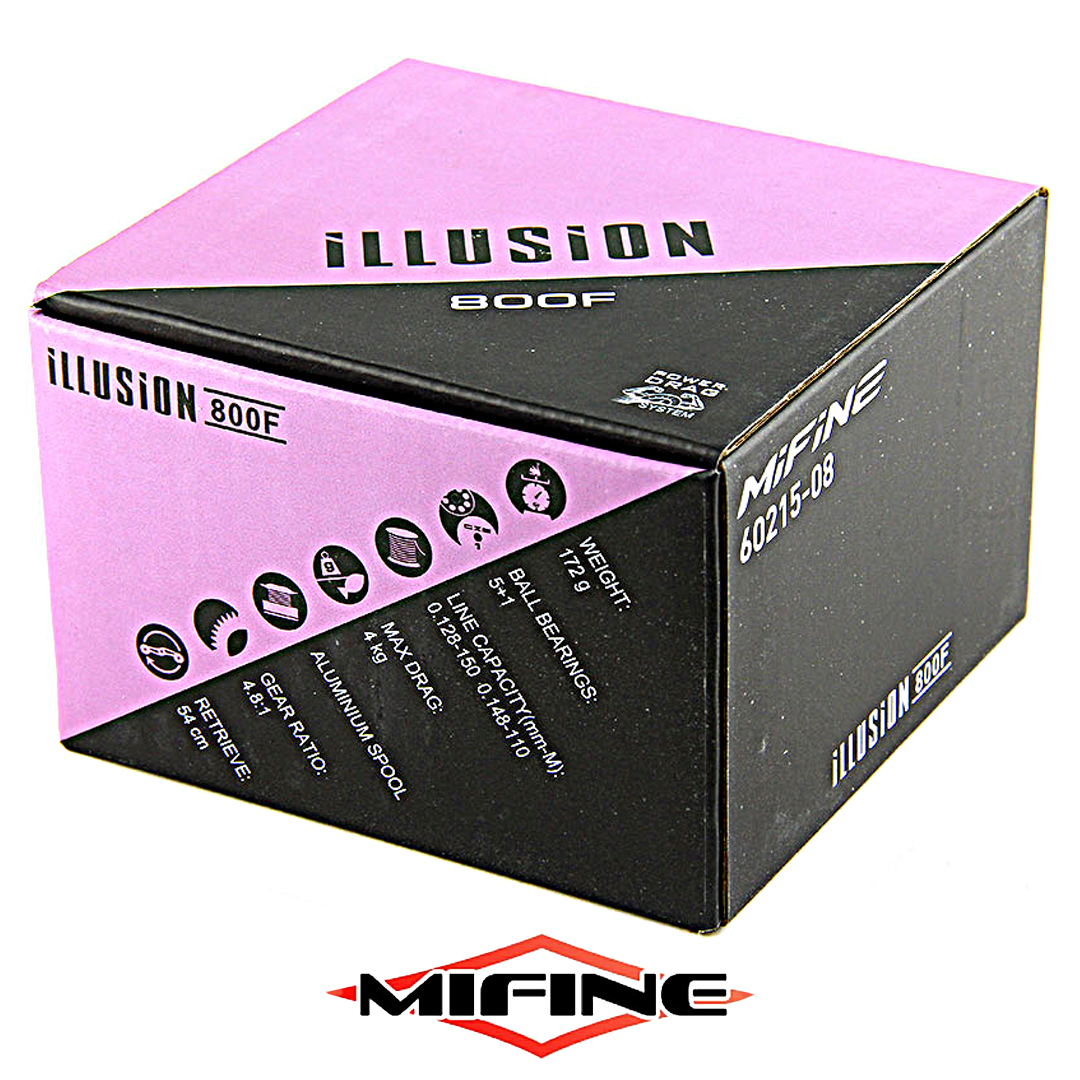 Катушка Mifine Illusion blue 04