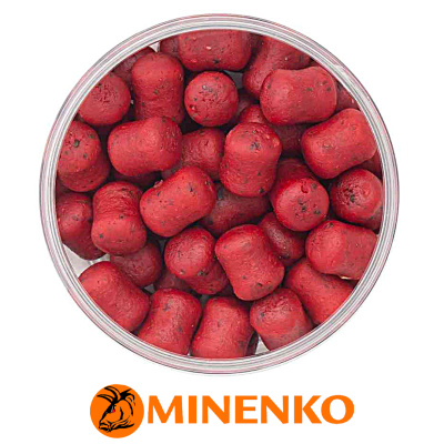 Бойлы Minenko вареные Dumbells (Strawberry (клубника))