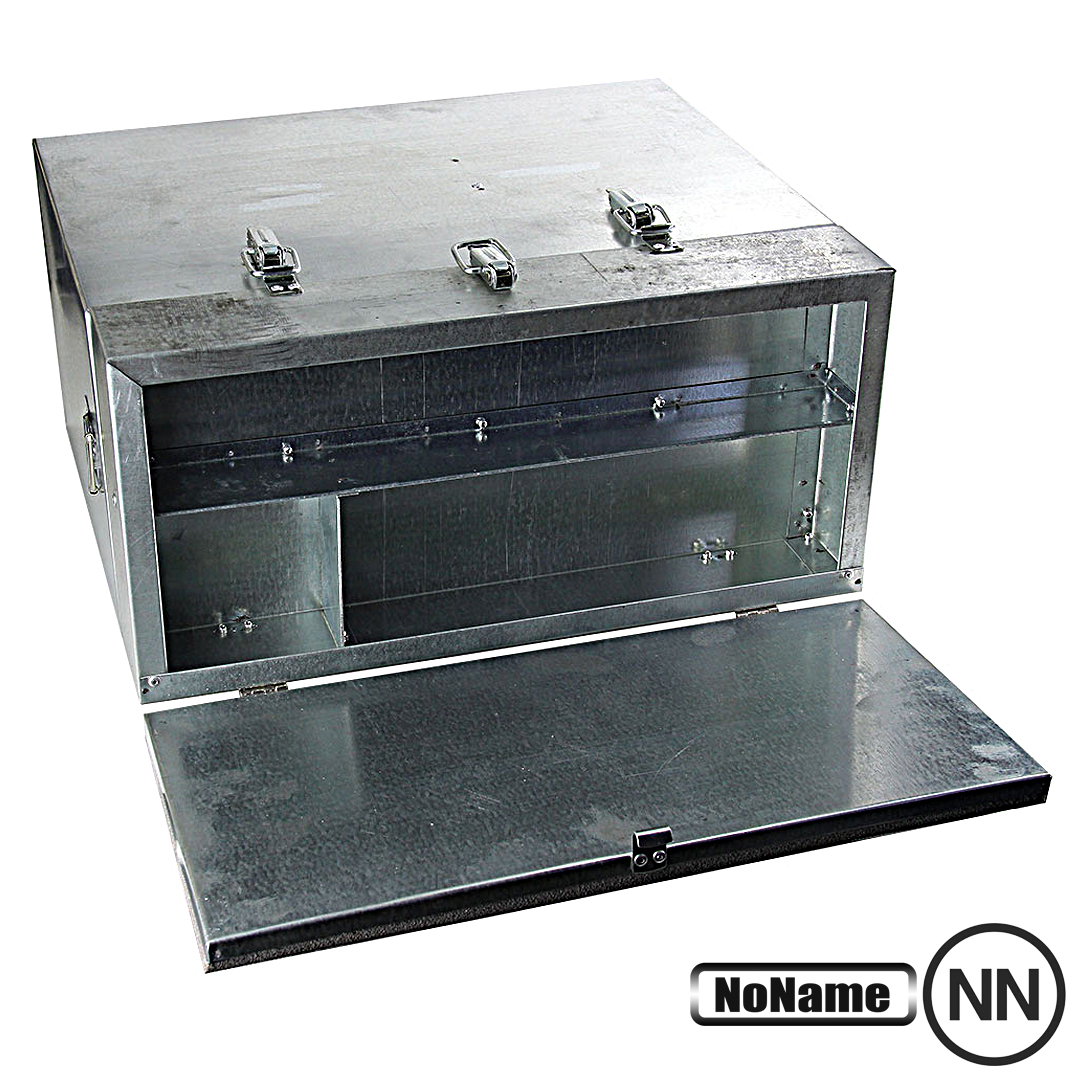 Ящик зима Рыбака оцинкованный 0,5 двухъярусный 02