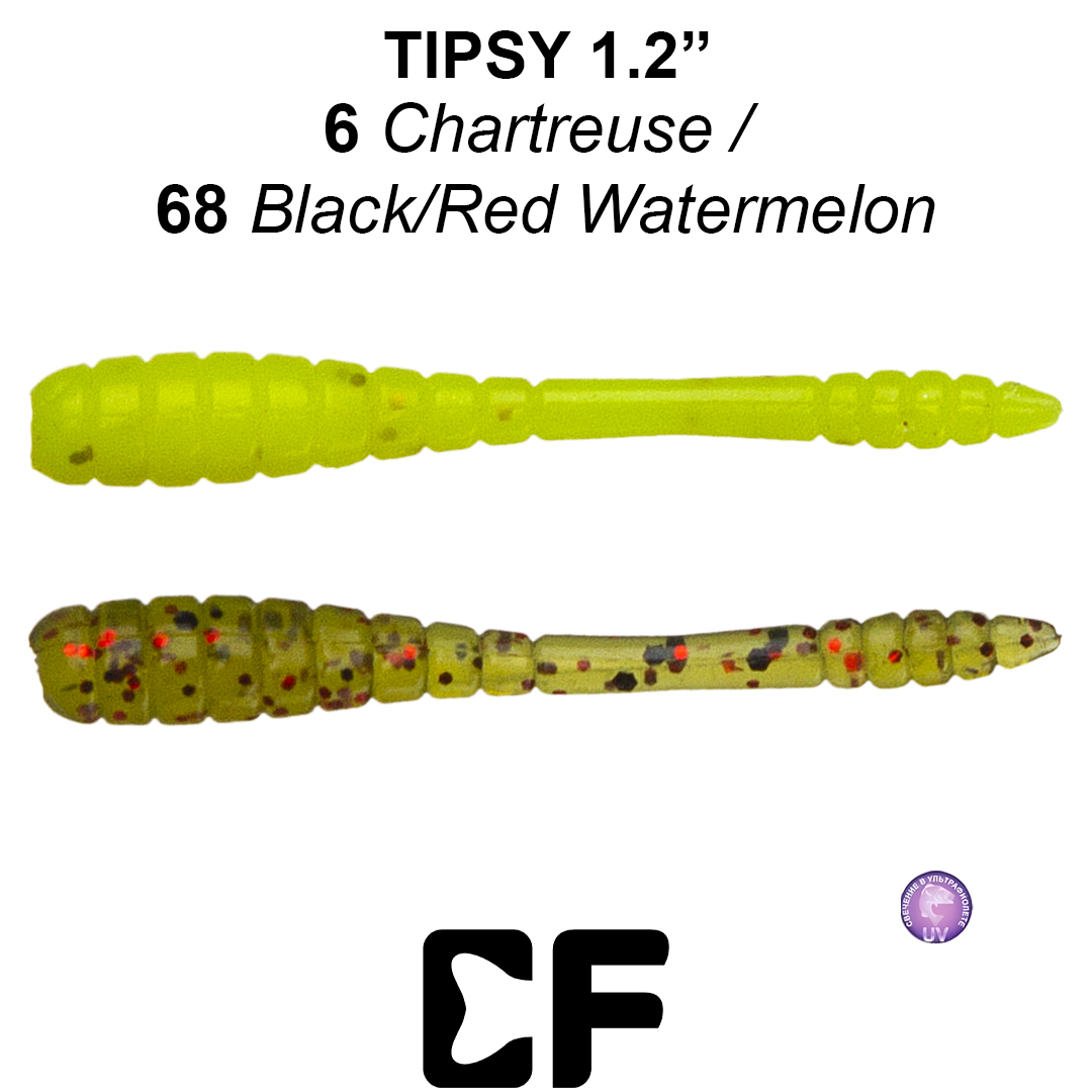 Червь Crazy Fish Tipsy 1.2 06 68 0