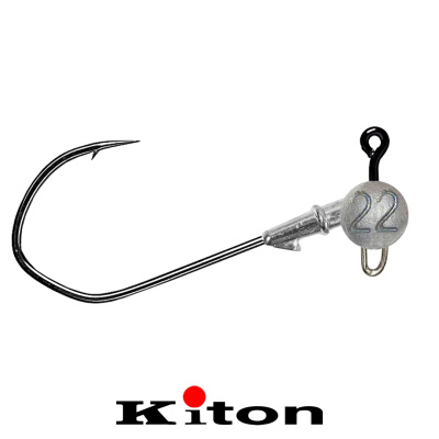 Джиг головка Kiton Орлиный Коготь 120° с подвесом 8/0 (#8/0-22гр.)