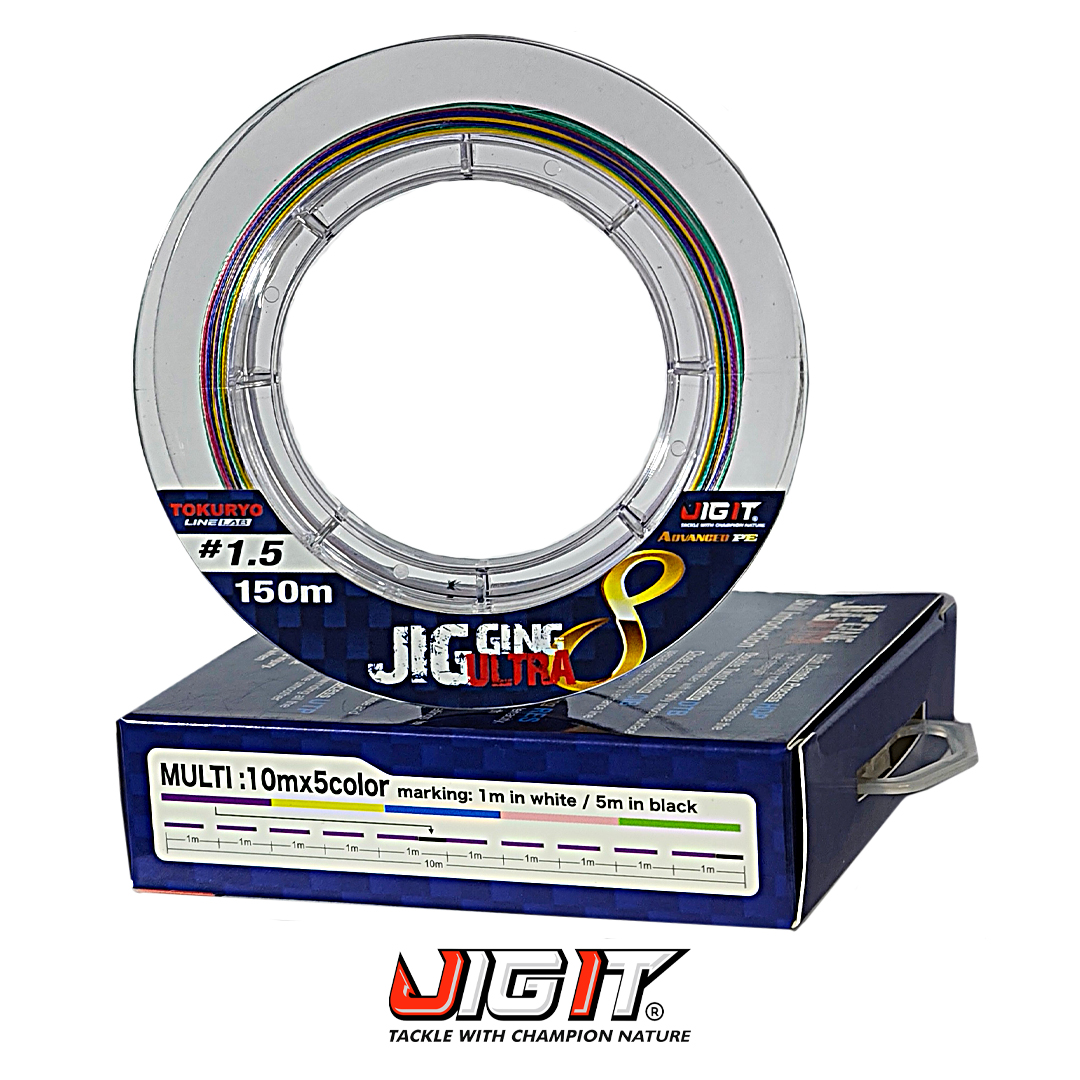 Шнур Jig It×Tokuryo Jigging Ultra X8 150м 5-Multi 04