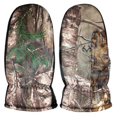 Шубенки Realtree мембрана, лес, подклад мех, толстые (968) (XL)