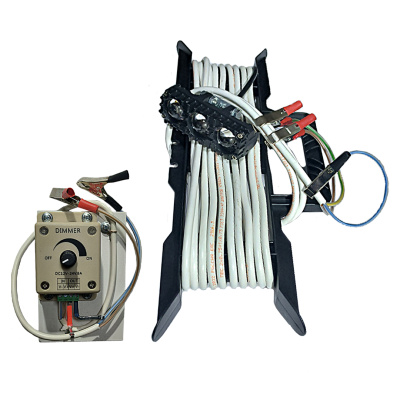 Подсветка подледная Трёхлинзовая, с диммером (40W, белый теплый 12.0V, ПВС 8м)