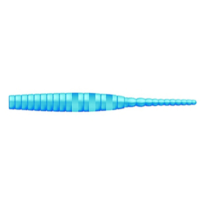 Червь ZUB Crazy Leech 2.0" (502 голубой)