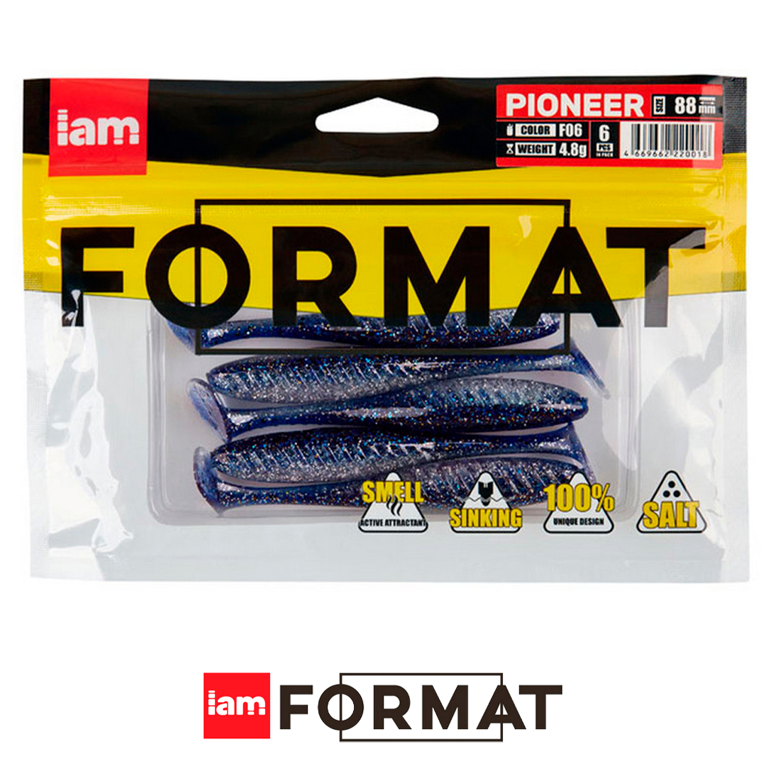 Виброхвост Iam Format Pioneer 03