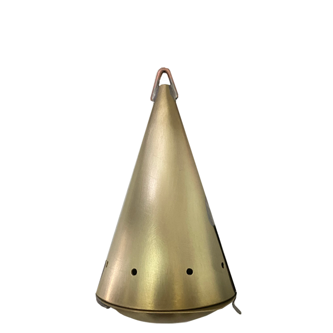 Кормушка зима Медь Латунь 07