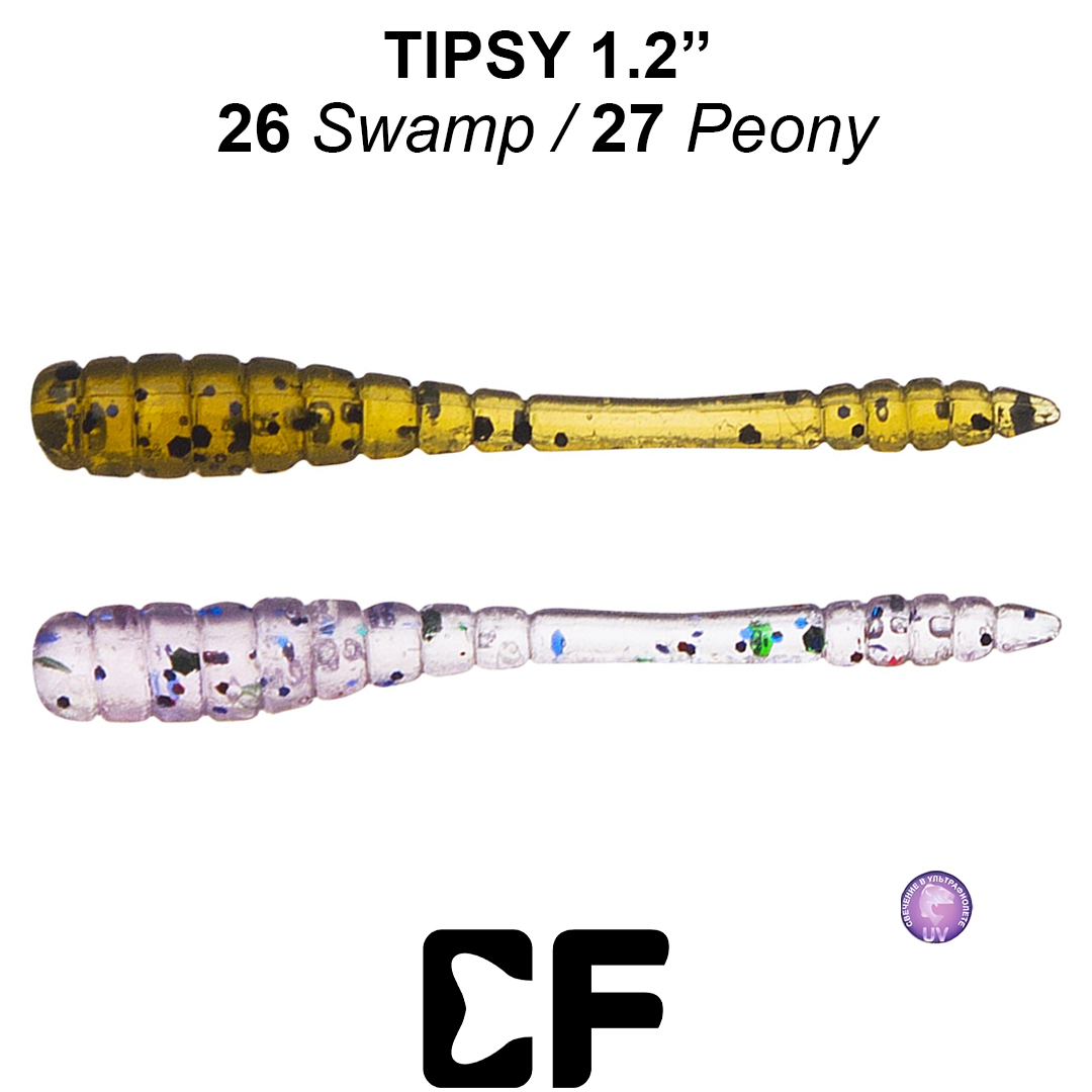 Червь Crazy Fish Tipsy 1.2 26 27 0