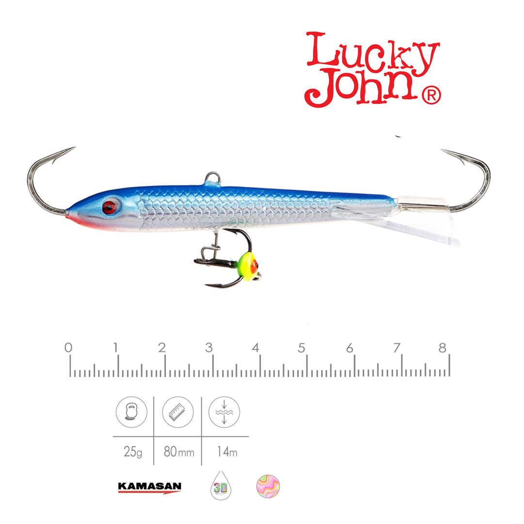 Балансиры lucky John Classic 8+тр блистер 00