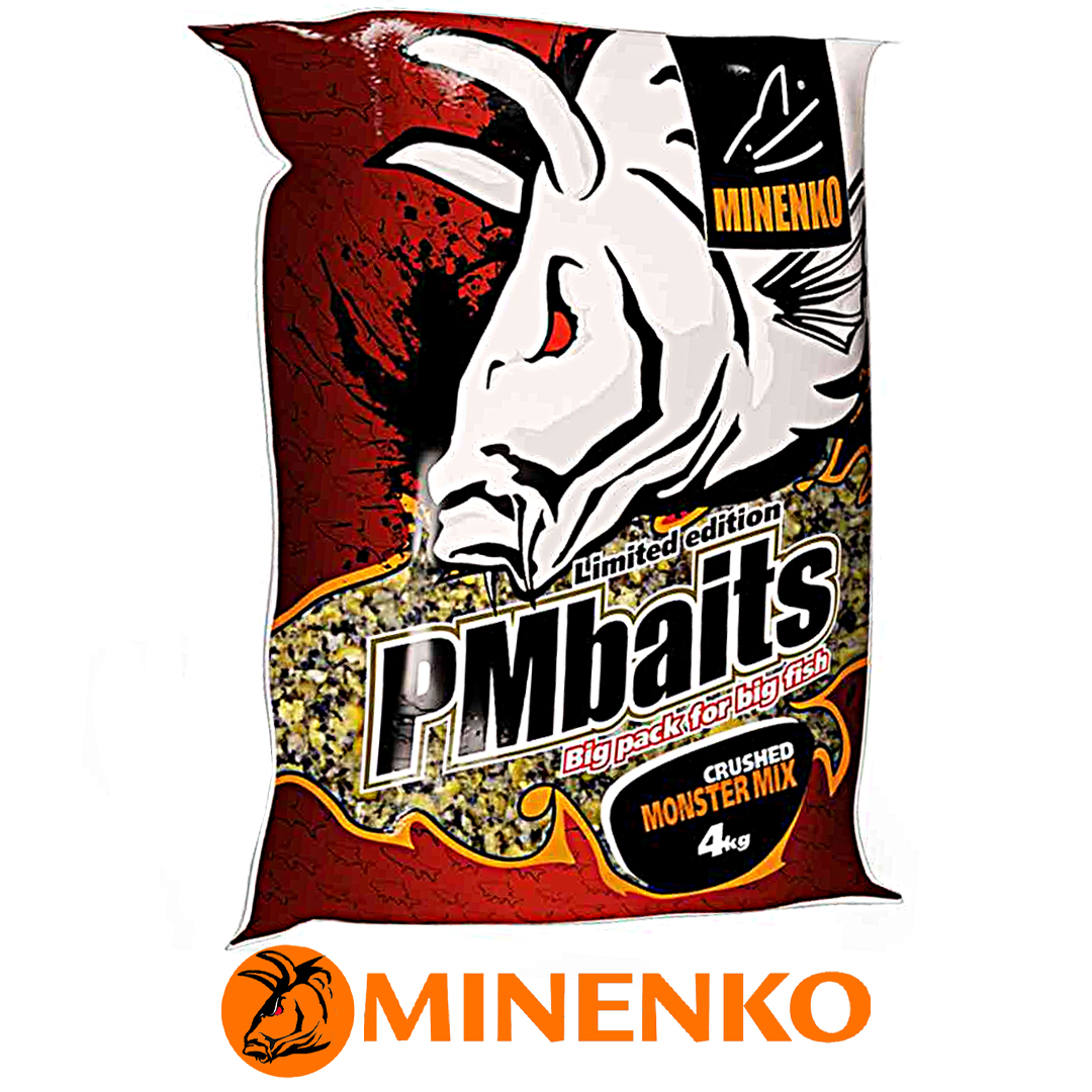 Зерновая смесь Minenko дроблёная 4кг Monster Mix 00