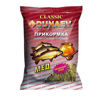 Прикормка Dunaev Classic (карп мёд)