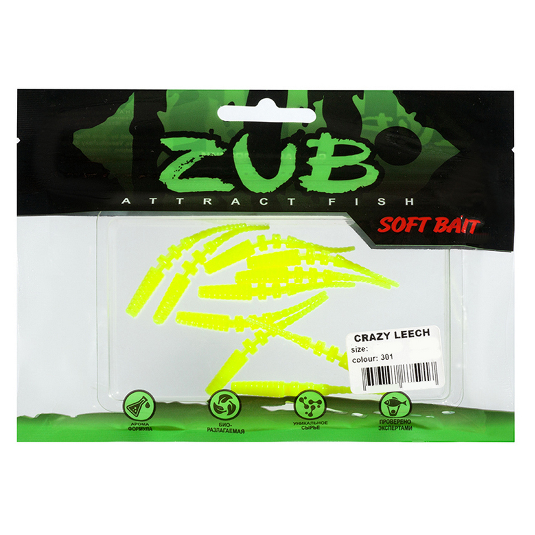 Червь ZUB Crazy Leech 2.0 301 01