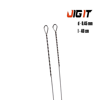 Поводок Jig It струна (d 0,45мм, L 40см, 21кг.)