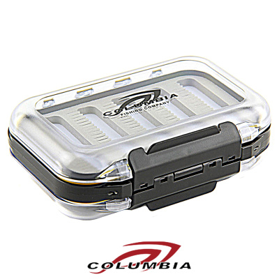 Коробка Columbia HB- 62A под мушки/мормышки (130×95×40мм, 2стор.2отд.)