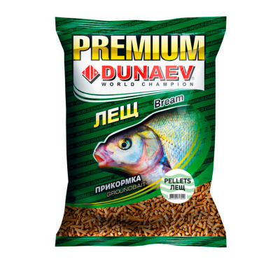Прикормка Dunaev Premium Pellets (4mm, лещ)