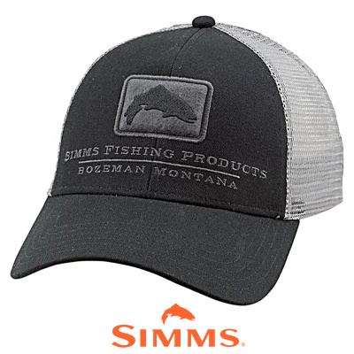 Кепка Simms Trout Icon Trucker (Black)